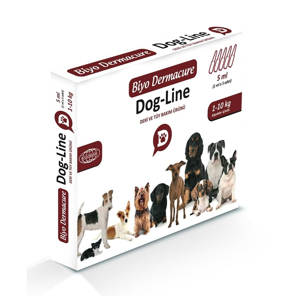 BİYOTEKNİK BİYO DERMACURE DOG-LİNE 1 ML 5 ADET