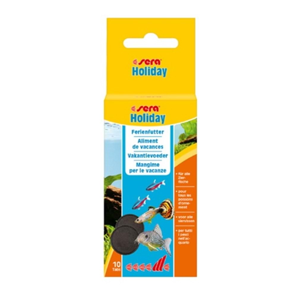 SERA HOLİDAY TABS TATİL YEMİ (10 TABLET)