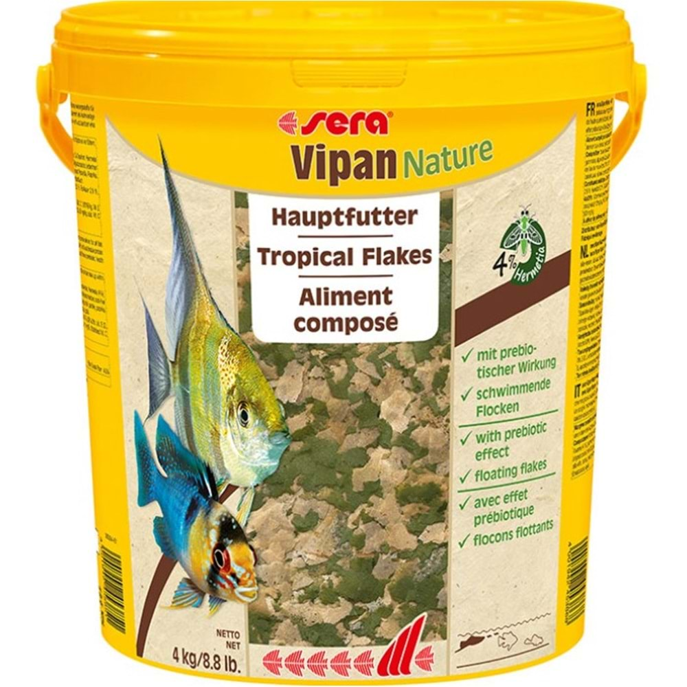 SERA VİPAN NATURE 20 LT KOVA 4000 GR