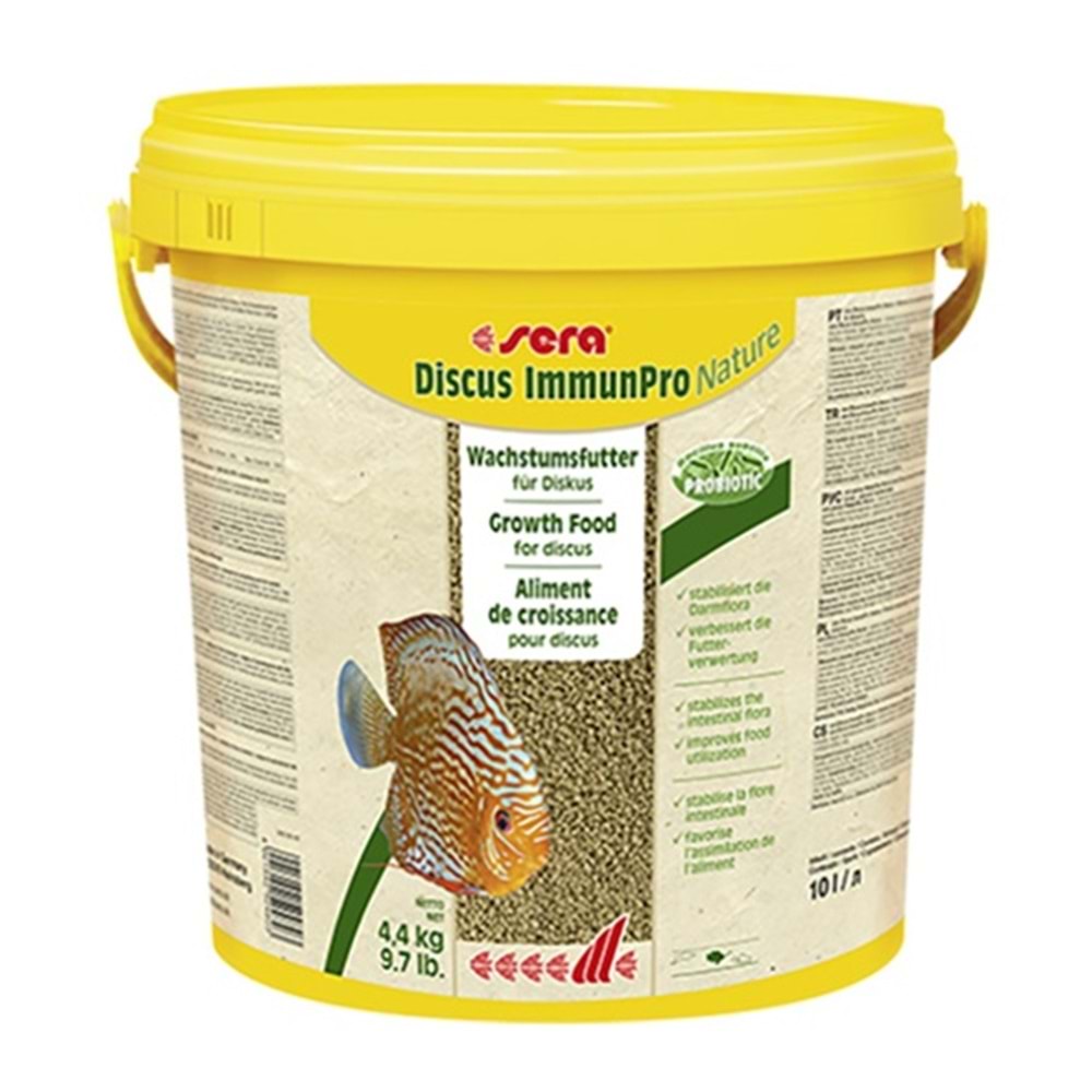 SERA DİSCUS İMMUNPRO NATURE 10 LT 4400 GR