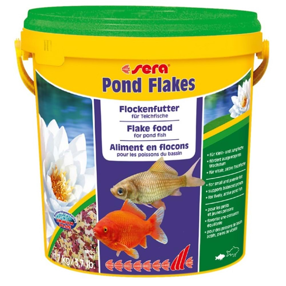 SERA POND FLAKES NATURE 10 LT 1600 GR