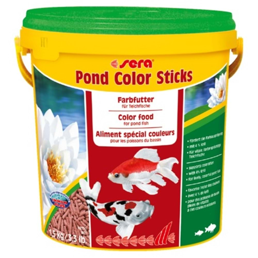 SERA POND COLOR STICK 10 LT KOVA 1800 GR