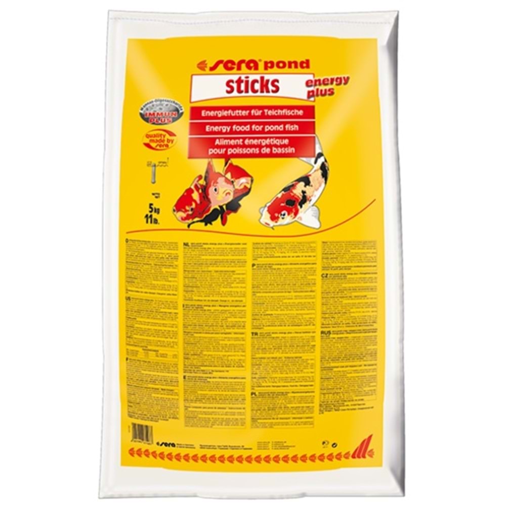 SERA POND STİCKS ENERGY PLUS 40 LT