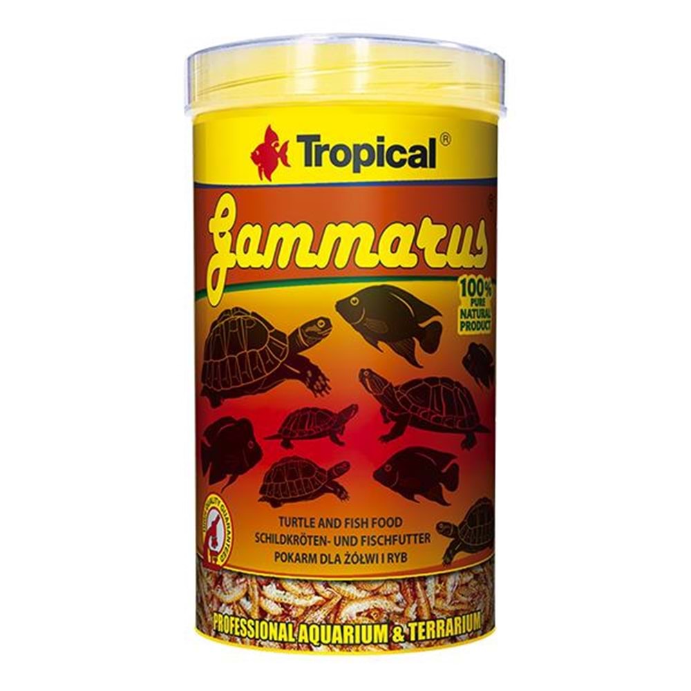 TROPİCAL GAMMARUS 500ML/60G KAPLUMBAĞA YEMİ