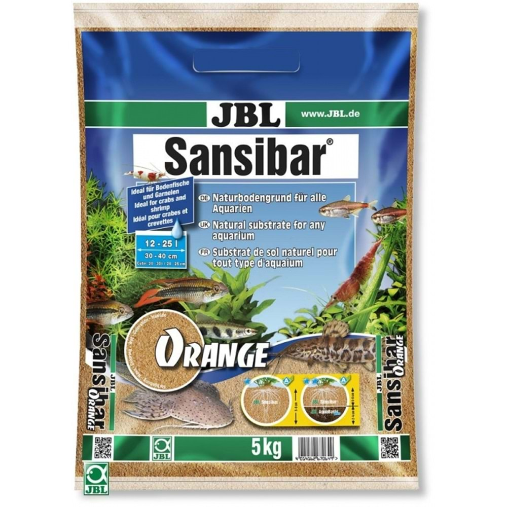 JBL SANSİBAR TURUNCU 5 KG KUM