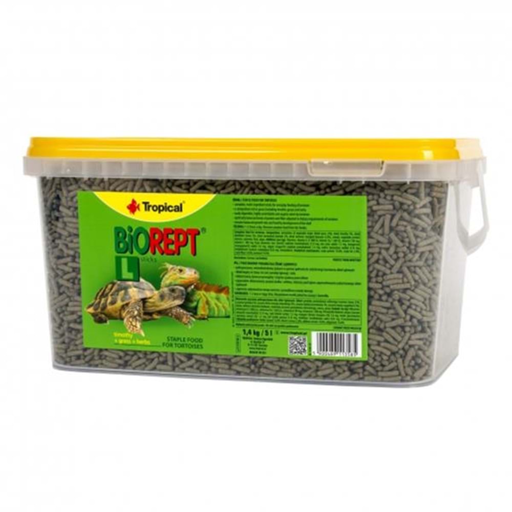 TROPİCAL BİOREPT L 5LT/1,4KG KAPLUMBAĞA YEMİ