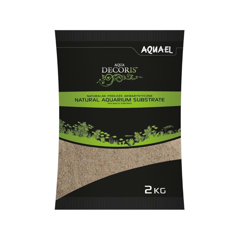 AQUAEL QUARTZ SAND 0.4-1.2MM 2KG