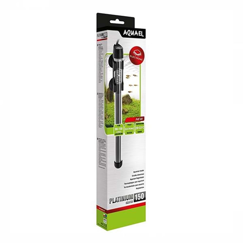 AQUAEL GLASS HEATER PLATİNİUM HEATER 150W AKVARYUM ISITICISI