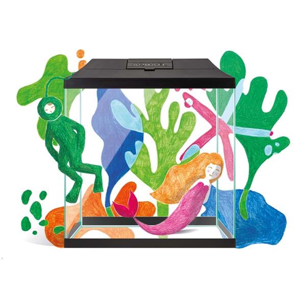 AQUAEL LEDDY AKVARYUM SETİ MİNİ 35 BEYAZ