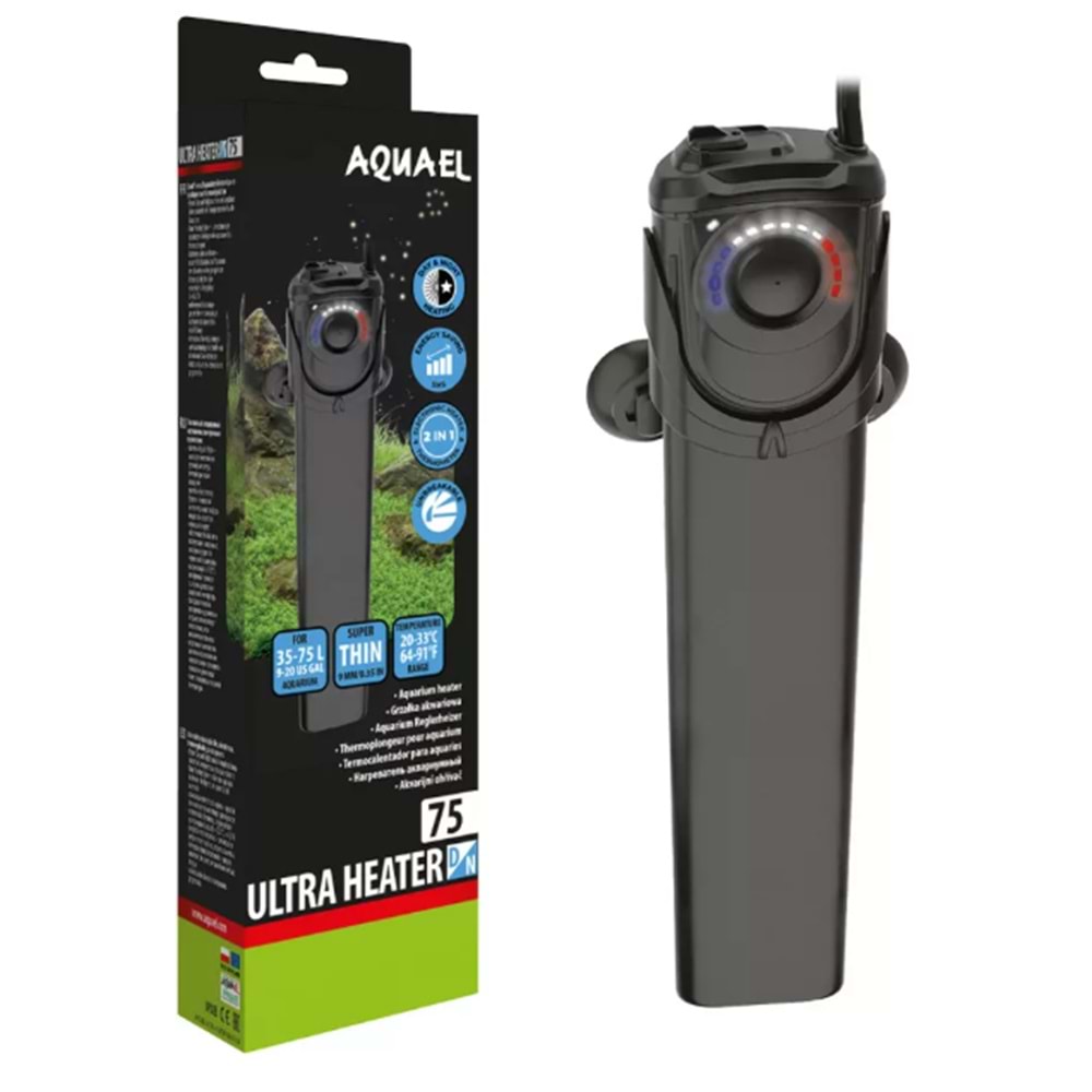 AQUAEL ULTRA HEATER D&N 75W PLASTİK AKVARYUM AKVARYUM ISITICISI