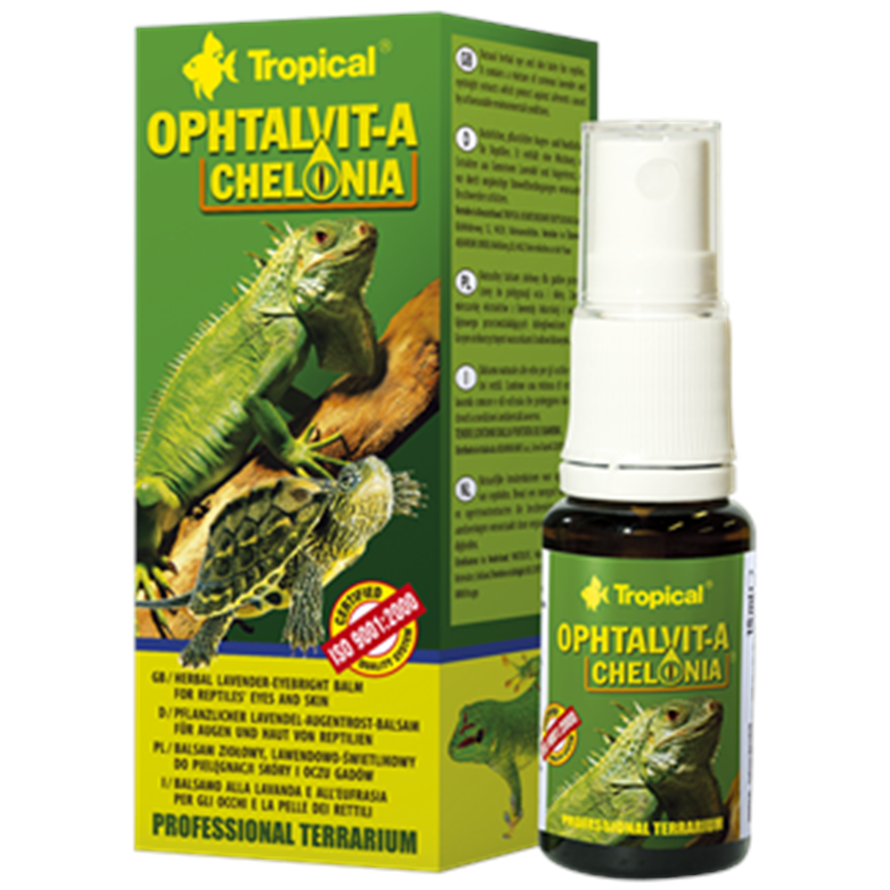TROPİCAL OPHTALVİT-A CHELONİA 15ML