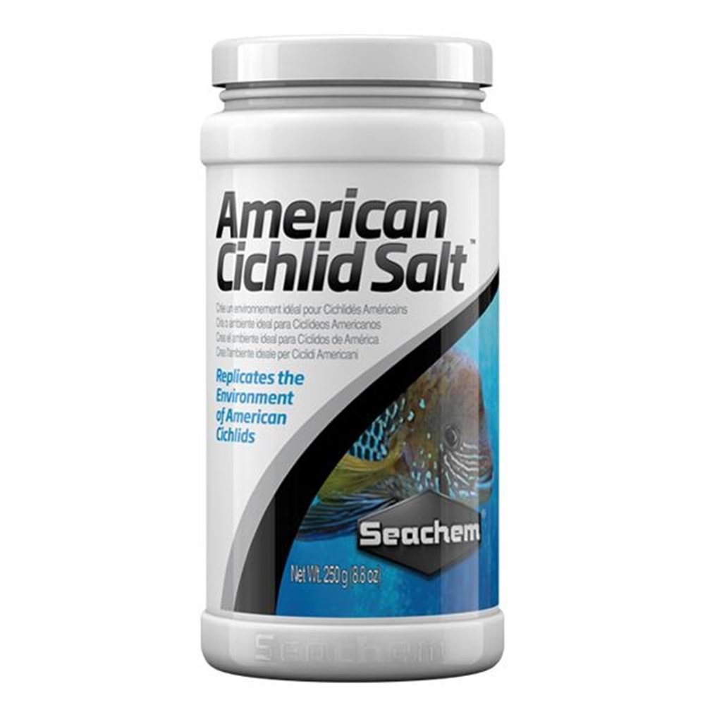 SEACHEM AMERİCAN CİCHLİD SALT 250 GR