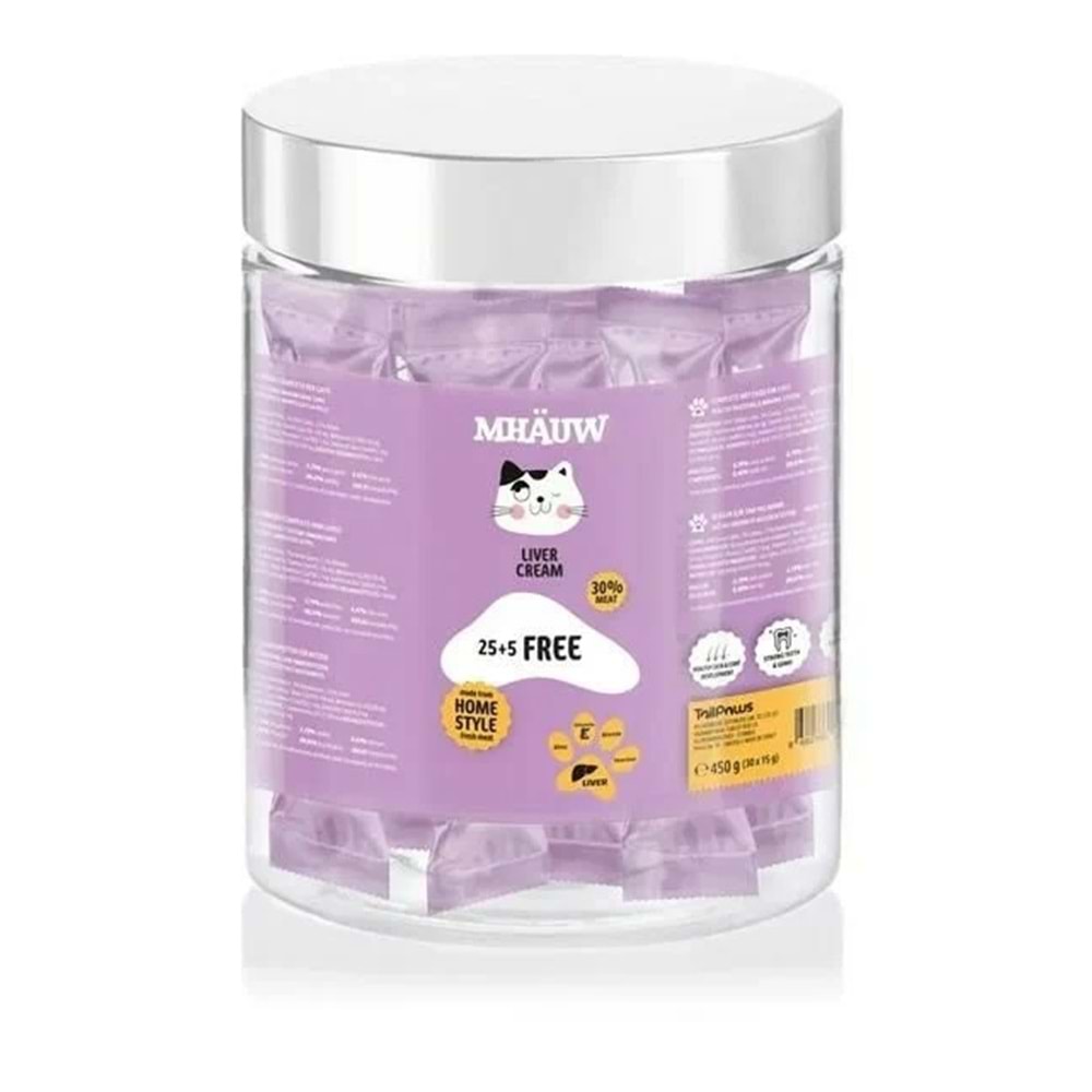 MHAUW LİVER KREMA ÖDÜL 30x15 GR (KAVANOZ)