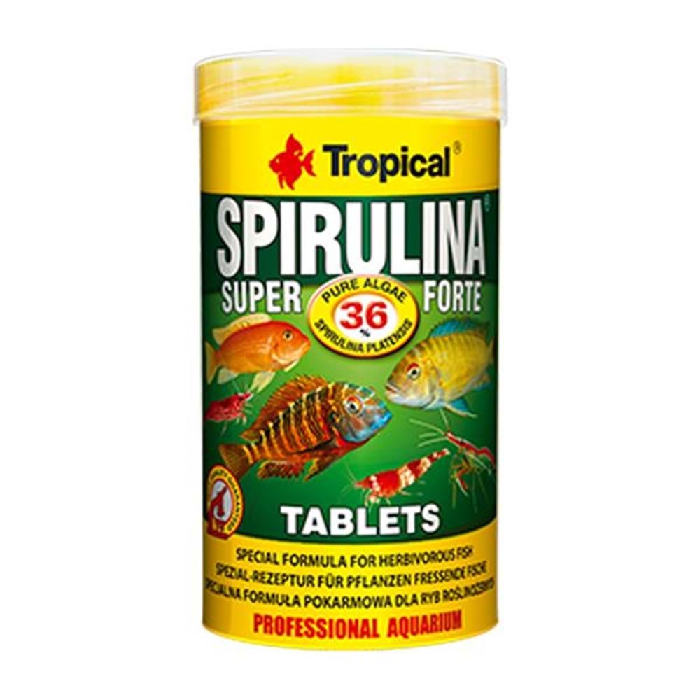 TROPİCAL SUPER SPİRULİNA FORTE TABLET 2KG - 4500 ADET