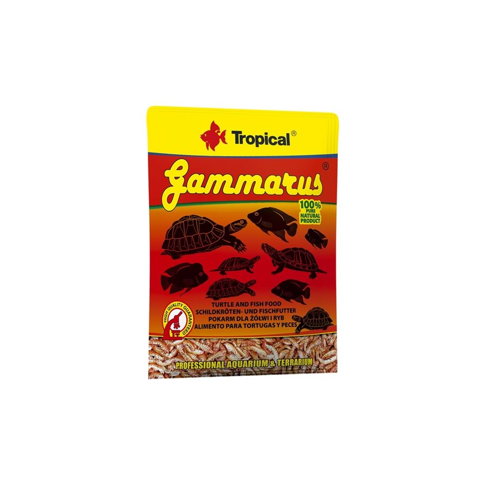TROPİCAL GAMMARUS 12GR KAPLUMBAĞA YEMİ