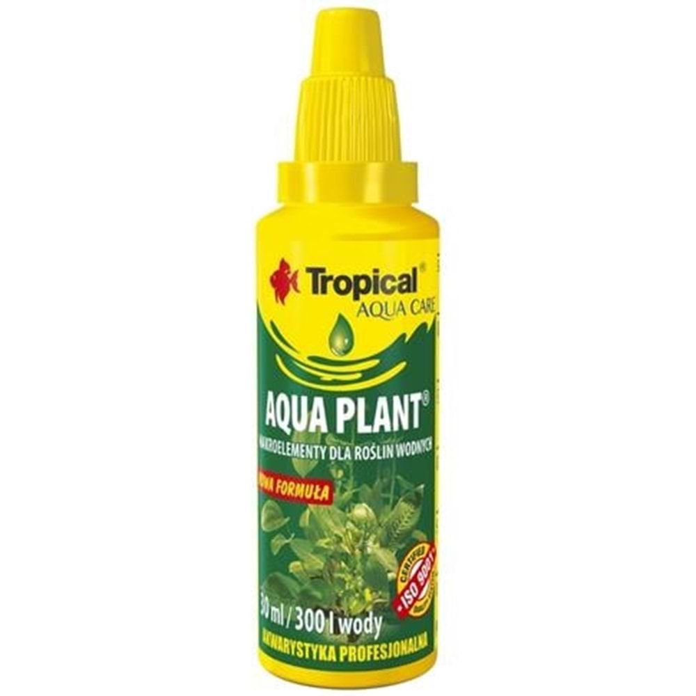 TROPİCAL AQUA PLANT 30ML BİTKİ GÜBRESİ