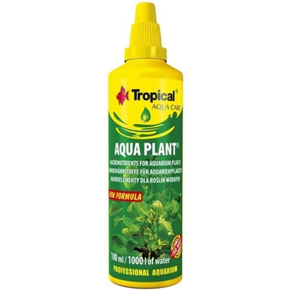 TROPİCAL AQUA PLANT 100ML BİTKİ GÜBRESİ