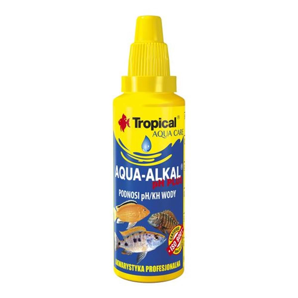 TROPİCAL AQUA-ALKAL PH PLUS 30 ML PH YÜKSELTİCİ