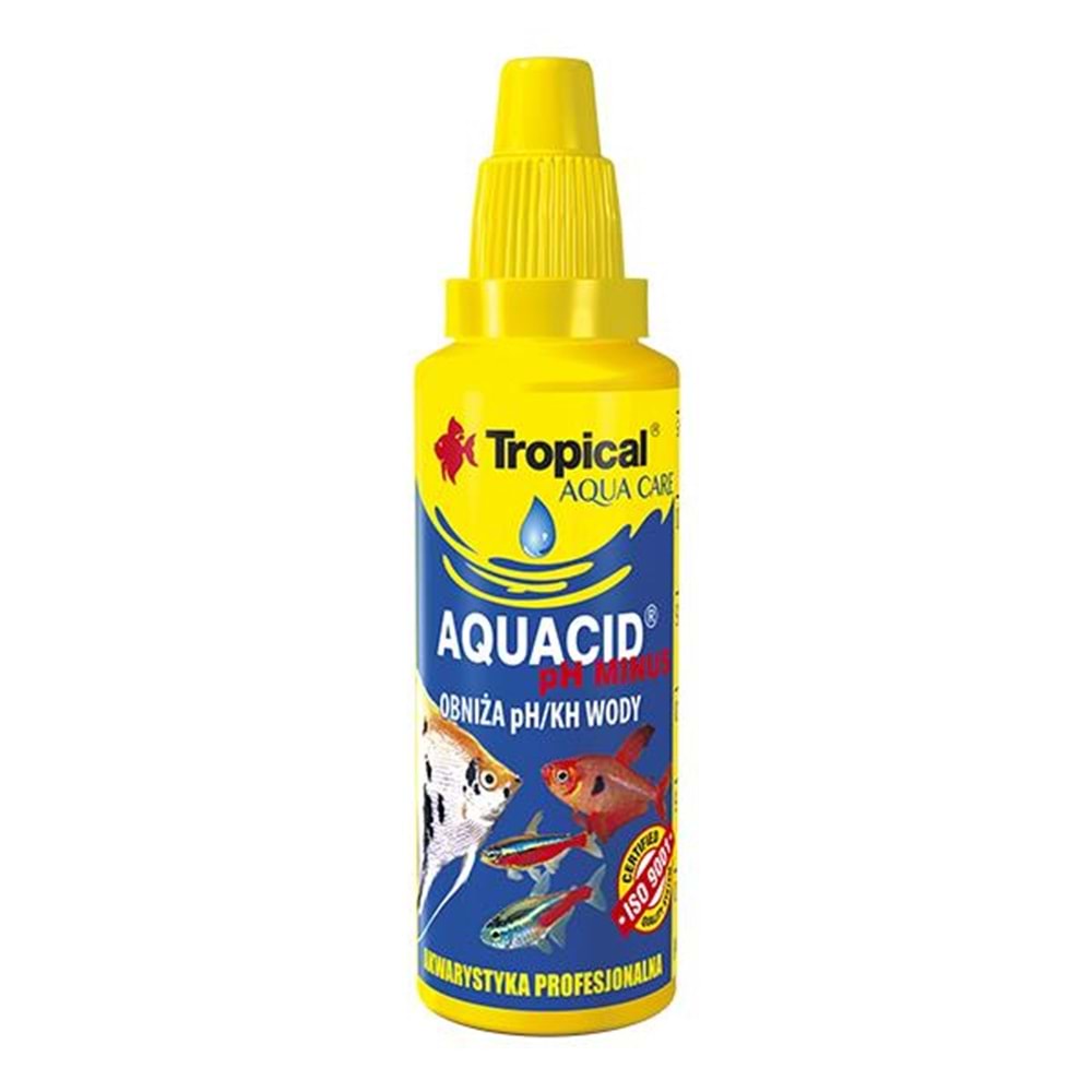 TROPİCAL AQUACİD PH MINUS 30ML PH DÜŞÜRÜCÜ