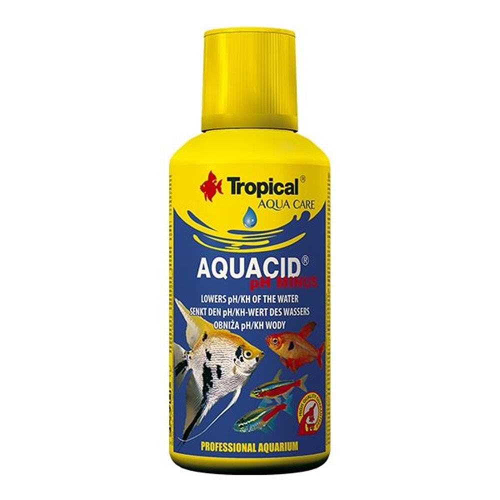 TROPİCAL AQUACİD PH MINUS 250ML PH DÜŞÜRÜCÜ