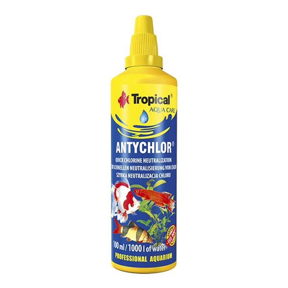TROPİCAL ANTYCHLOR 100ML KLOR GİDERİCİ