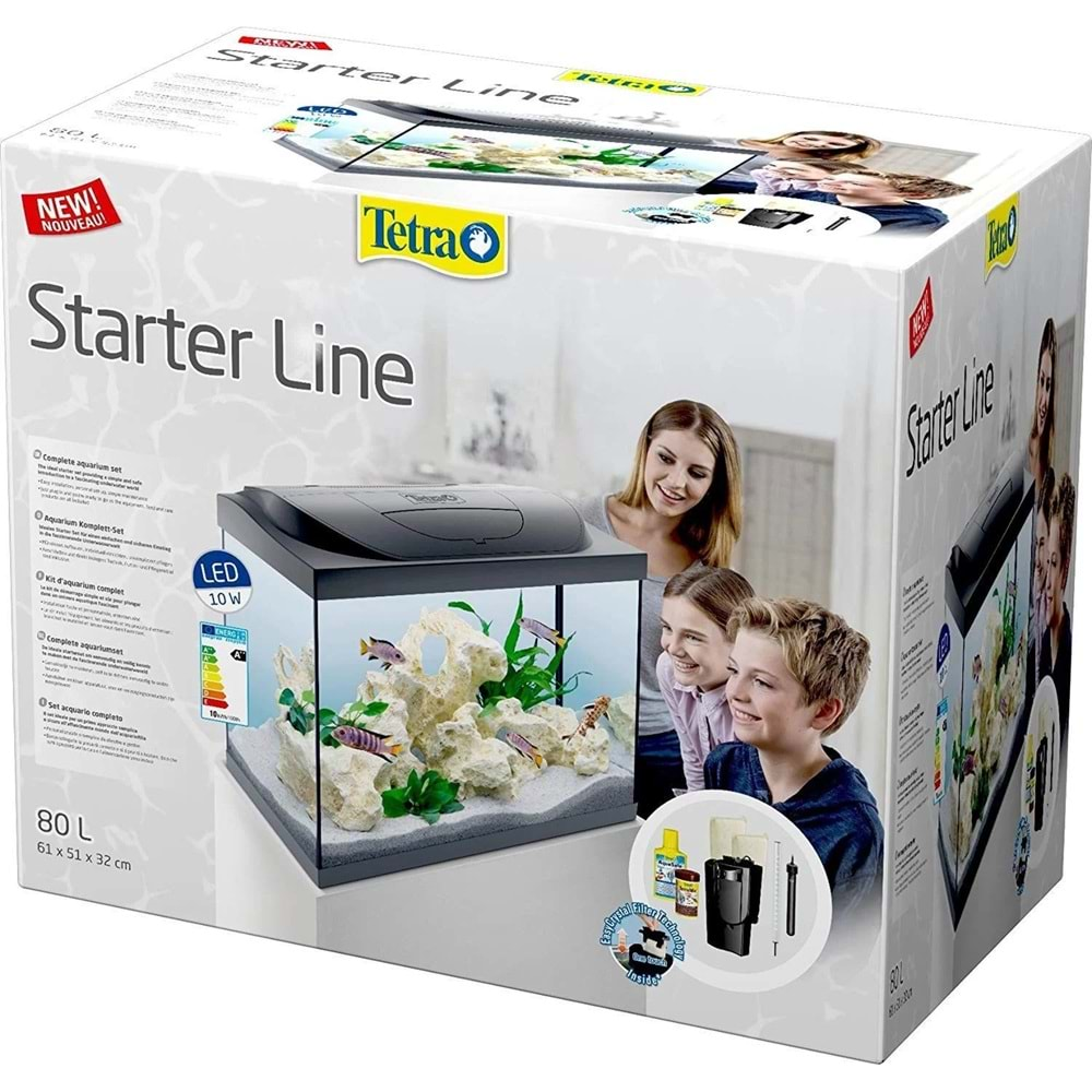 TETRA STARTER LINE ISITICILI SET AKVARYUM 80 LT