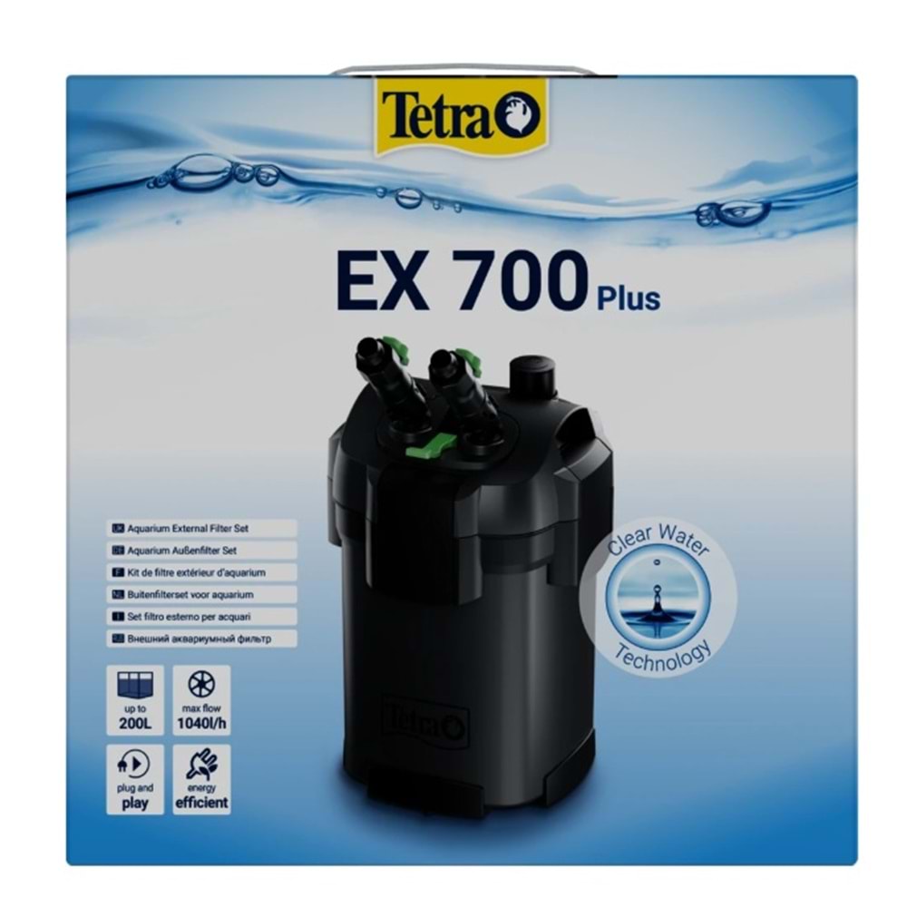 TETRA EX700 PLUS TAM TAKIM DIŞ FİLTRE