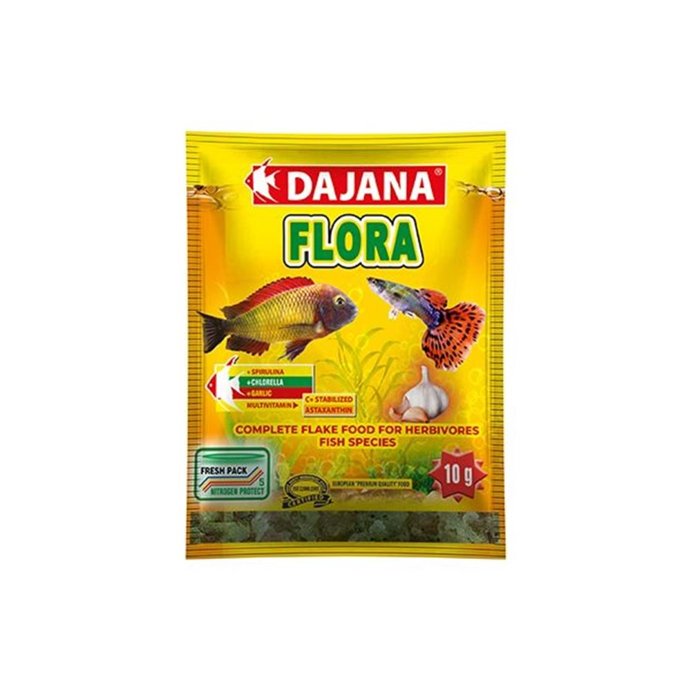 DAJANA FLORA FLAKES 80 ML 10 GR ZARF YEM