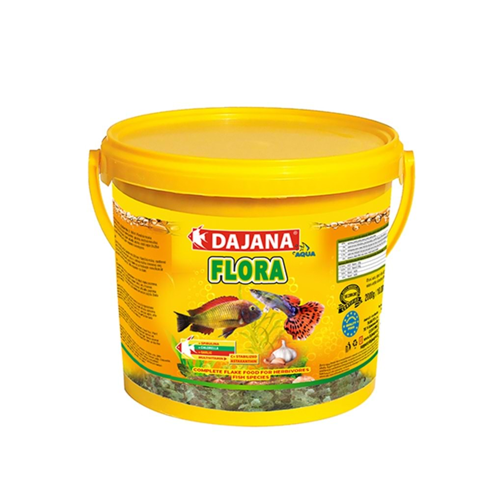 DAJANA FLORA GARLİC SPİ. & CHL. FLAKES KOVA 2 KG