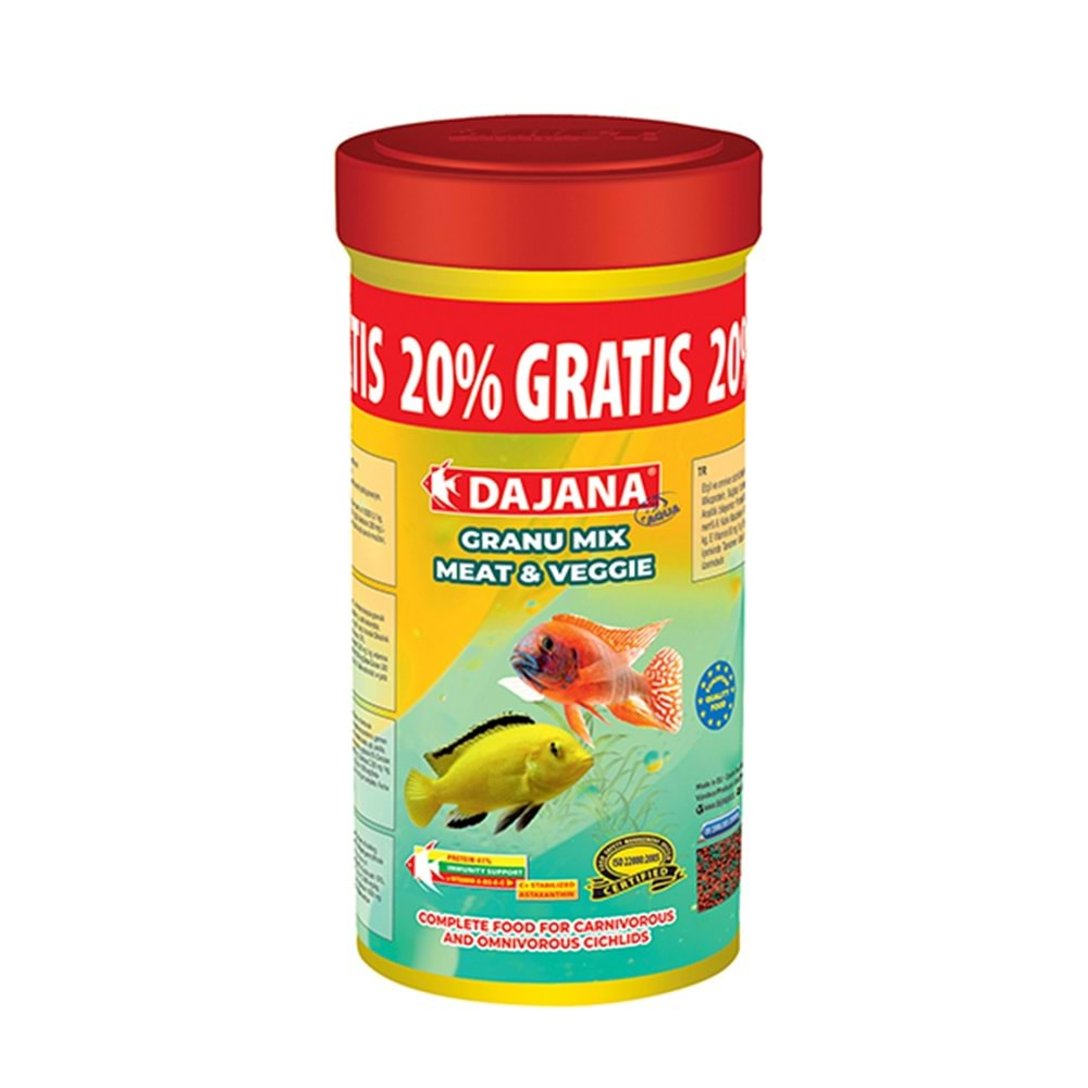 DAJANA GRANU MEAT&VEGGİE MİX 250 ML