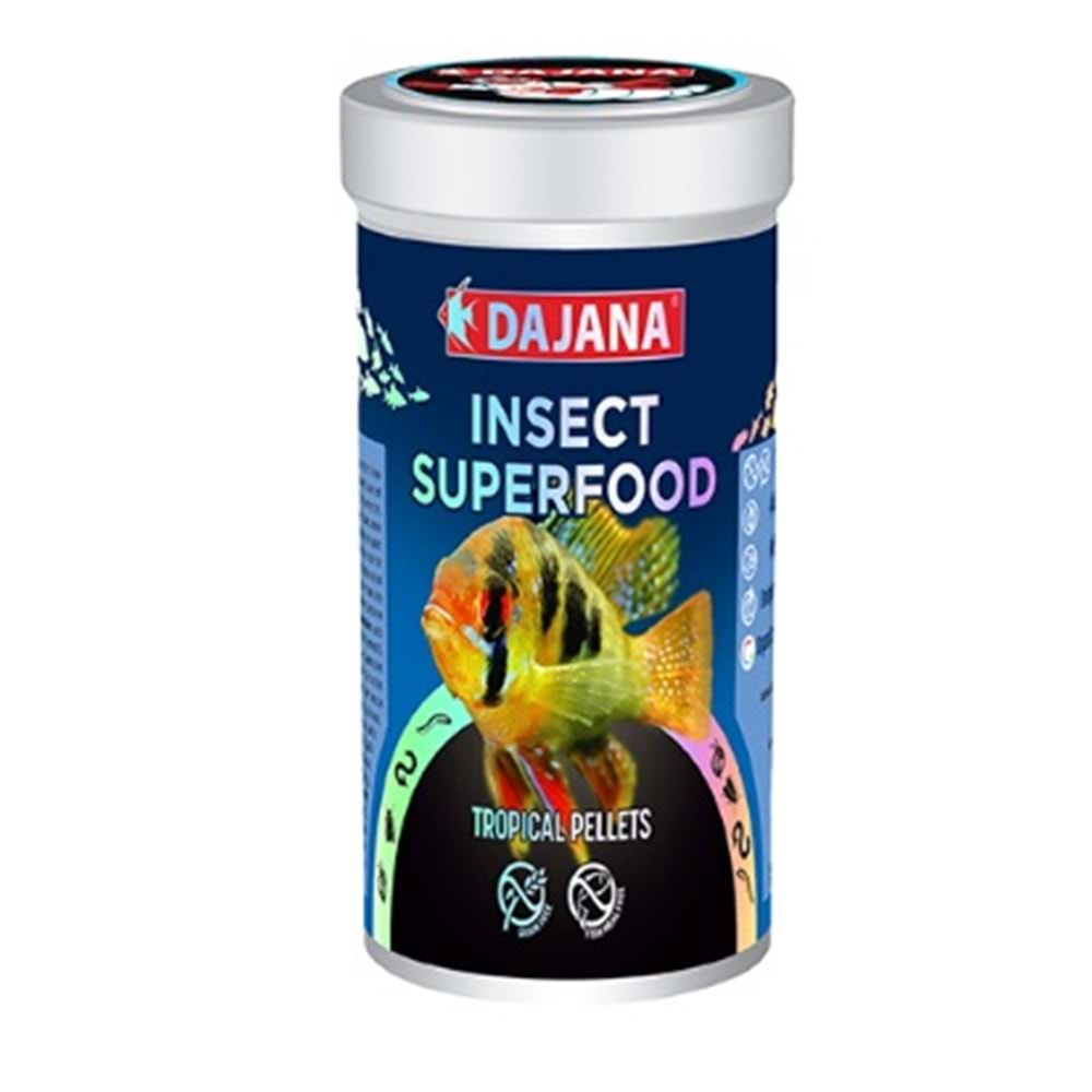 DAJANA ISF TROPİCAL PELLETS 250 ML