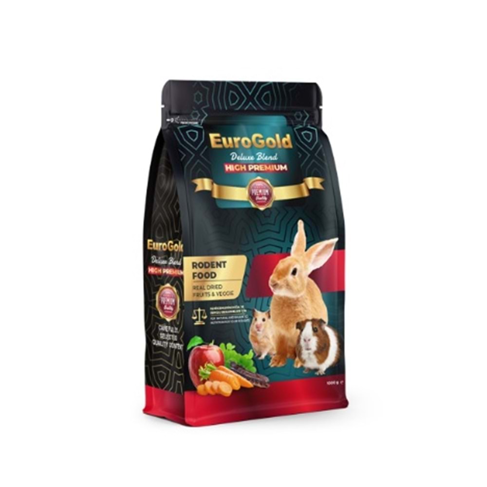EUROGOLD DELUXE KEMİRGEN YEMİ 1000 GR
