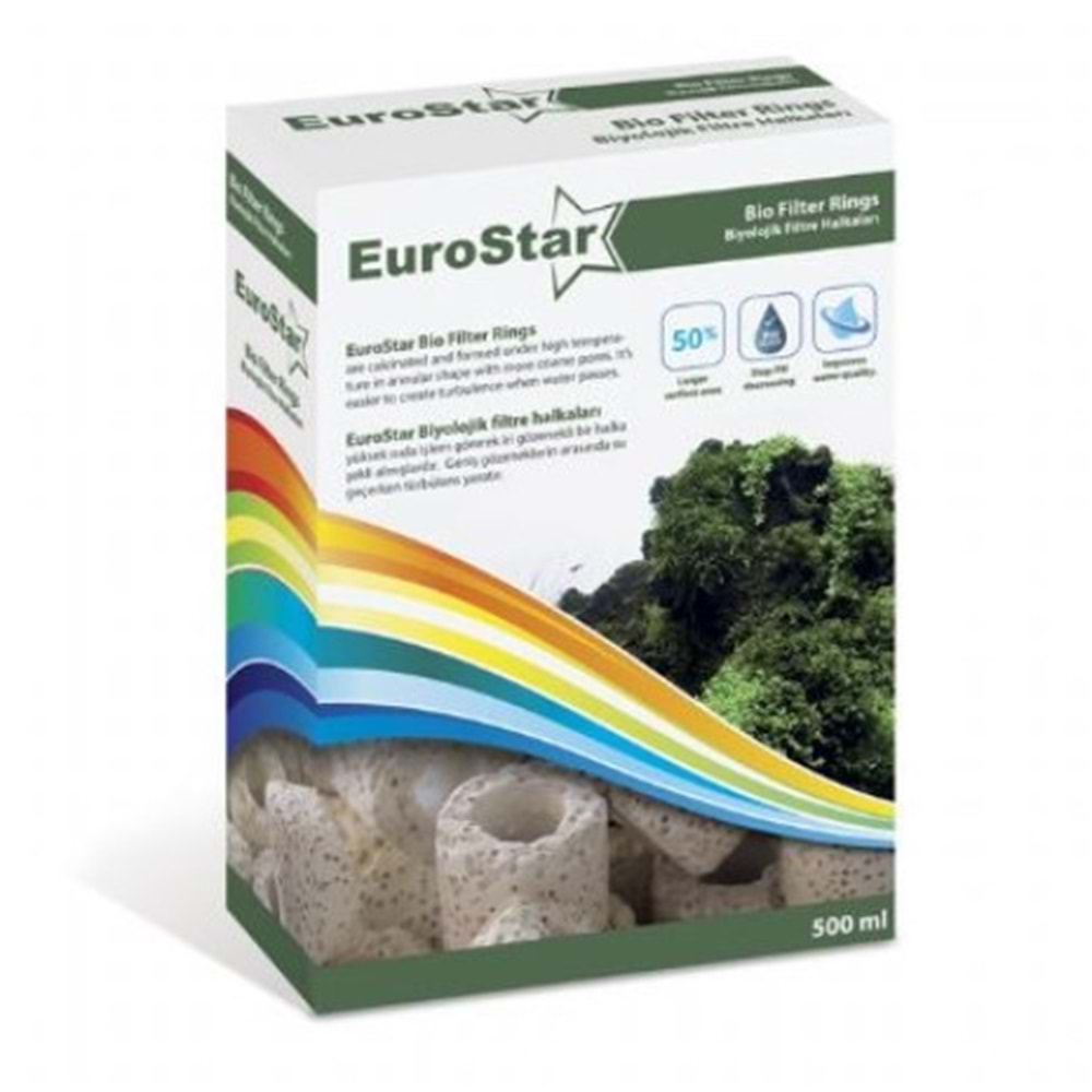 EUROSTAR BEYAZ BİO FILTER RING 500 ML