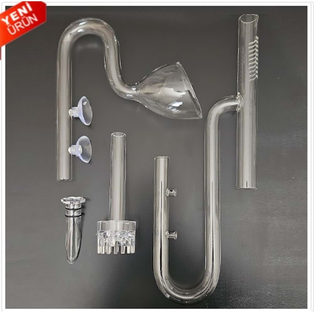 CAM APARAT YÜZEY EMİŞ + ÇAN AĞIZ VERİŞ 17 MM