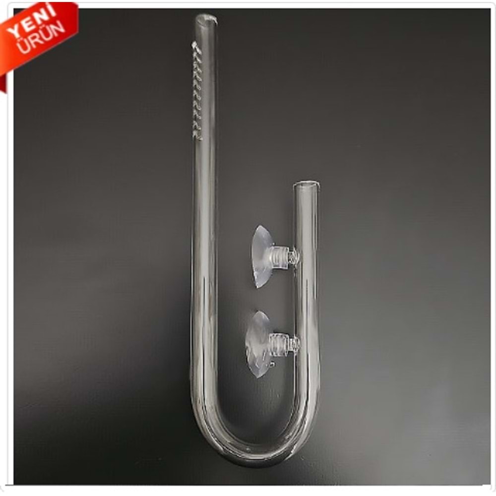 CAM APARAT EMİŞ BORUSU DÜZ 13 MM