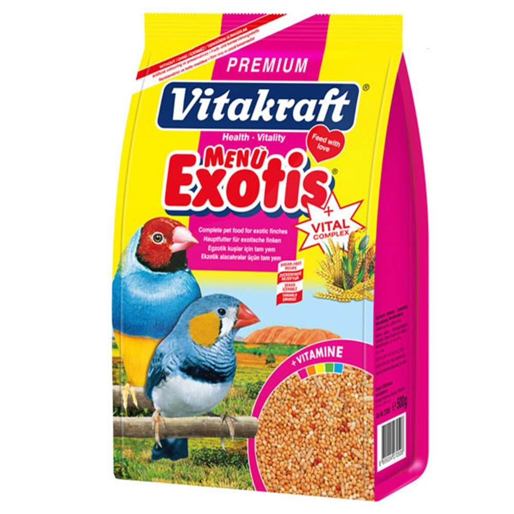 VİTAKRAFT 500 GR EGZOTİK MENU PREMİUM+JODVİTAL