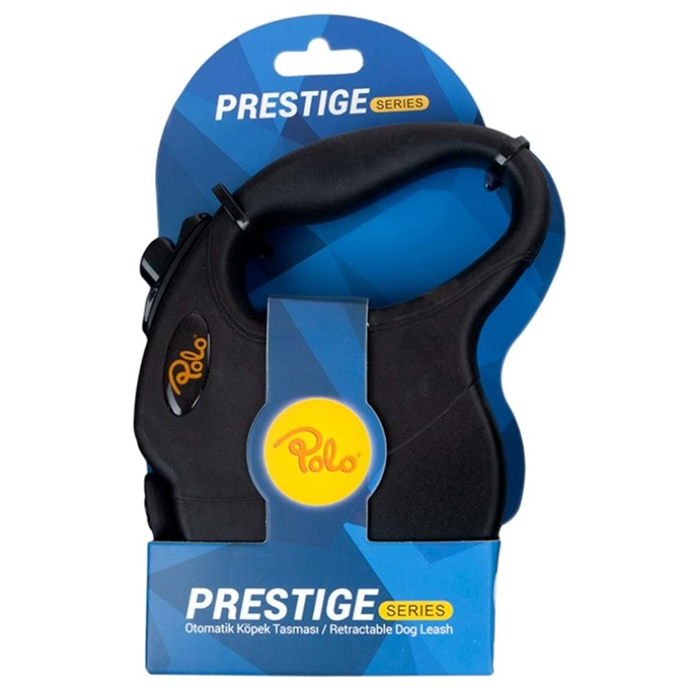 POLO PRESTİGE SİYAH OTO TASMA XS 3M/8KG