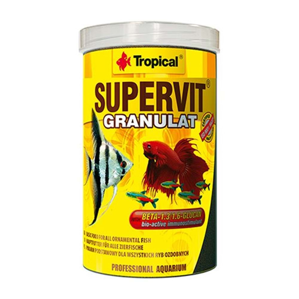 TROPİCAL SUPERVİT GRANULAT 1000ML/550GR