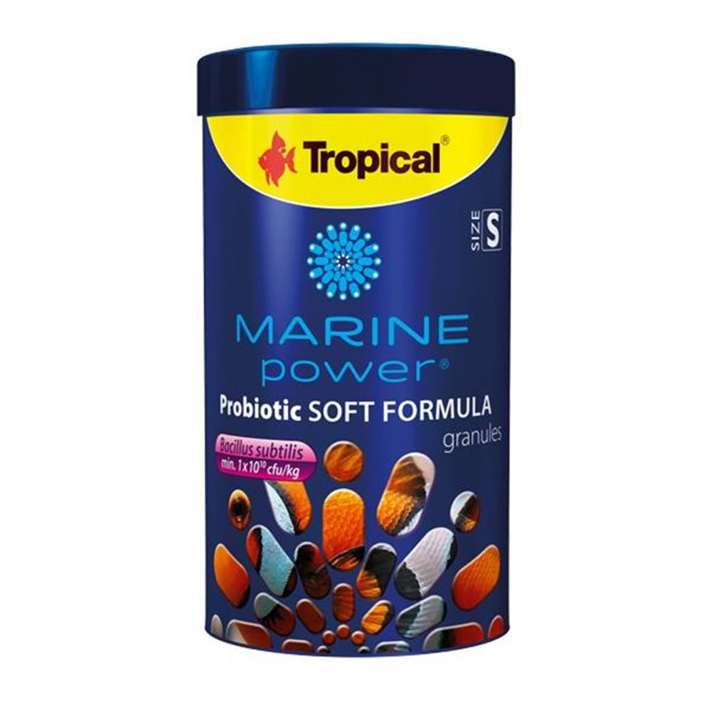 TROPİCAL MARİNE POWER PROBİOTİC SOFT FORMULA S 250ML/150GR