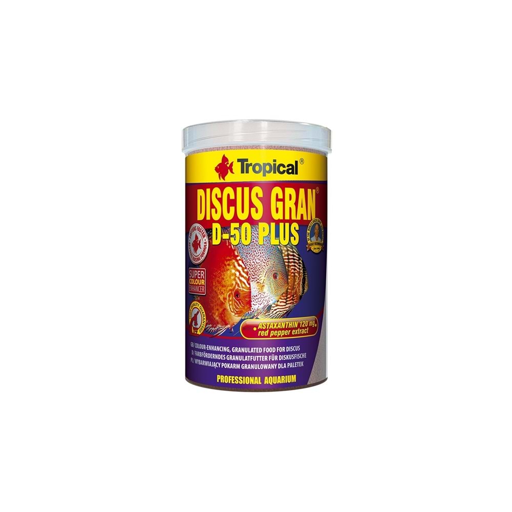 TROPİCAL DİSCUS GRAN D-50 PLUS 250ML/110GR