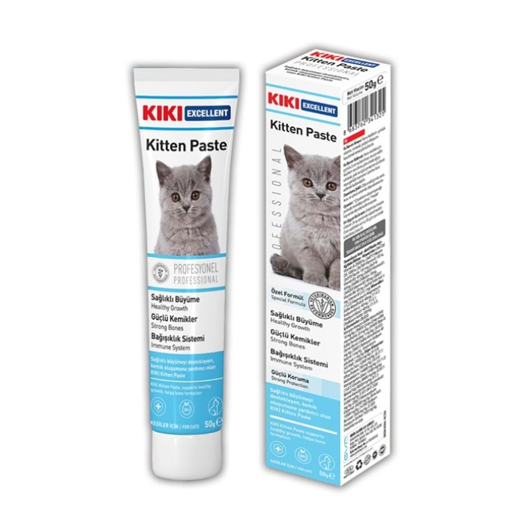 KIKI KEDİ MULTİ VİTAMİN PASTE MACUN 50 GR 20 ADET