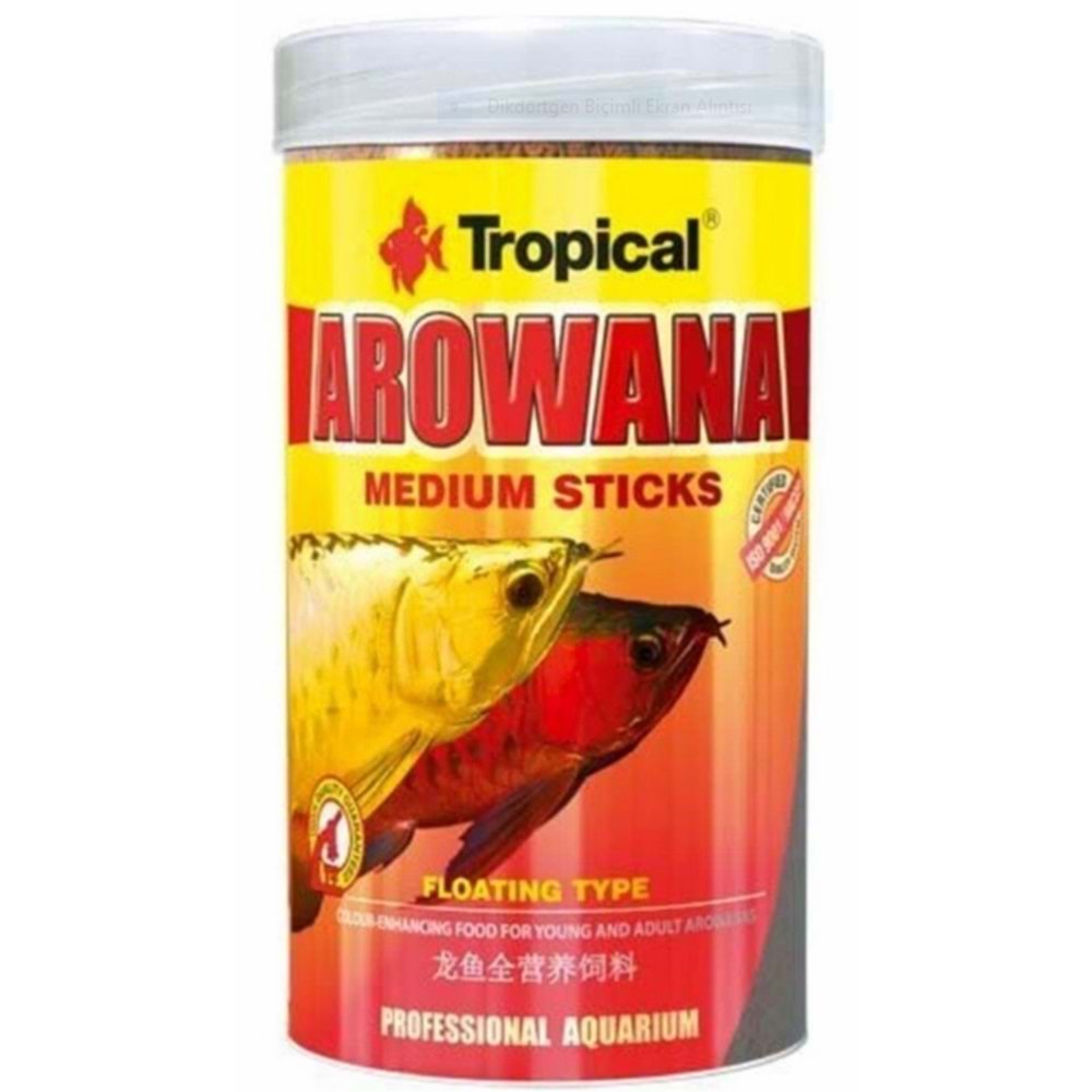 TROPİCAL AROWANA MEDİUM 1000ML /360GR