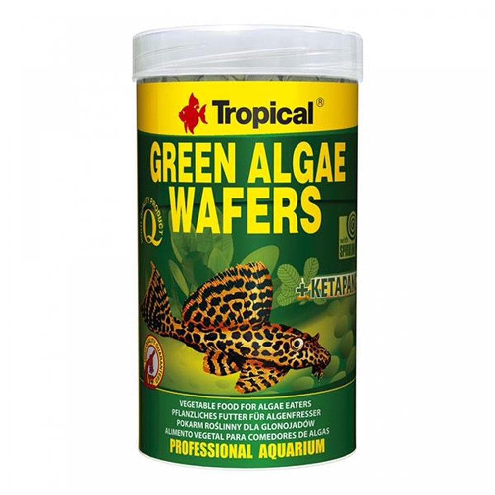 TROPİCAL GREEN ALGAE WAFERS 1000ML/450GR