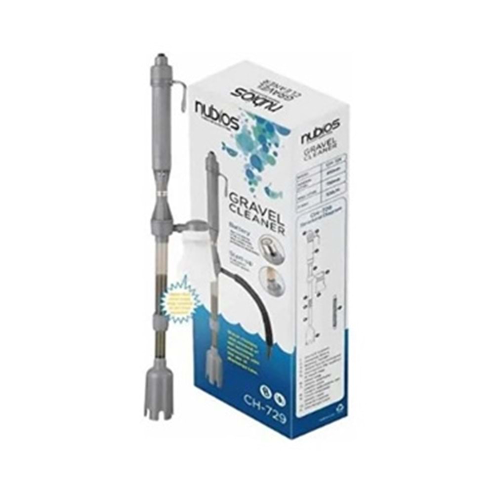 NUBİOS ELEKTRİKLİ DİP SÜPÜRGE SETİ 45-75 CM