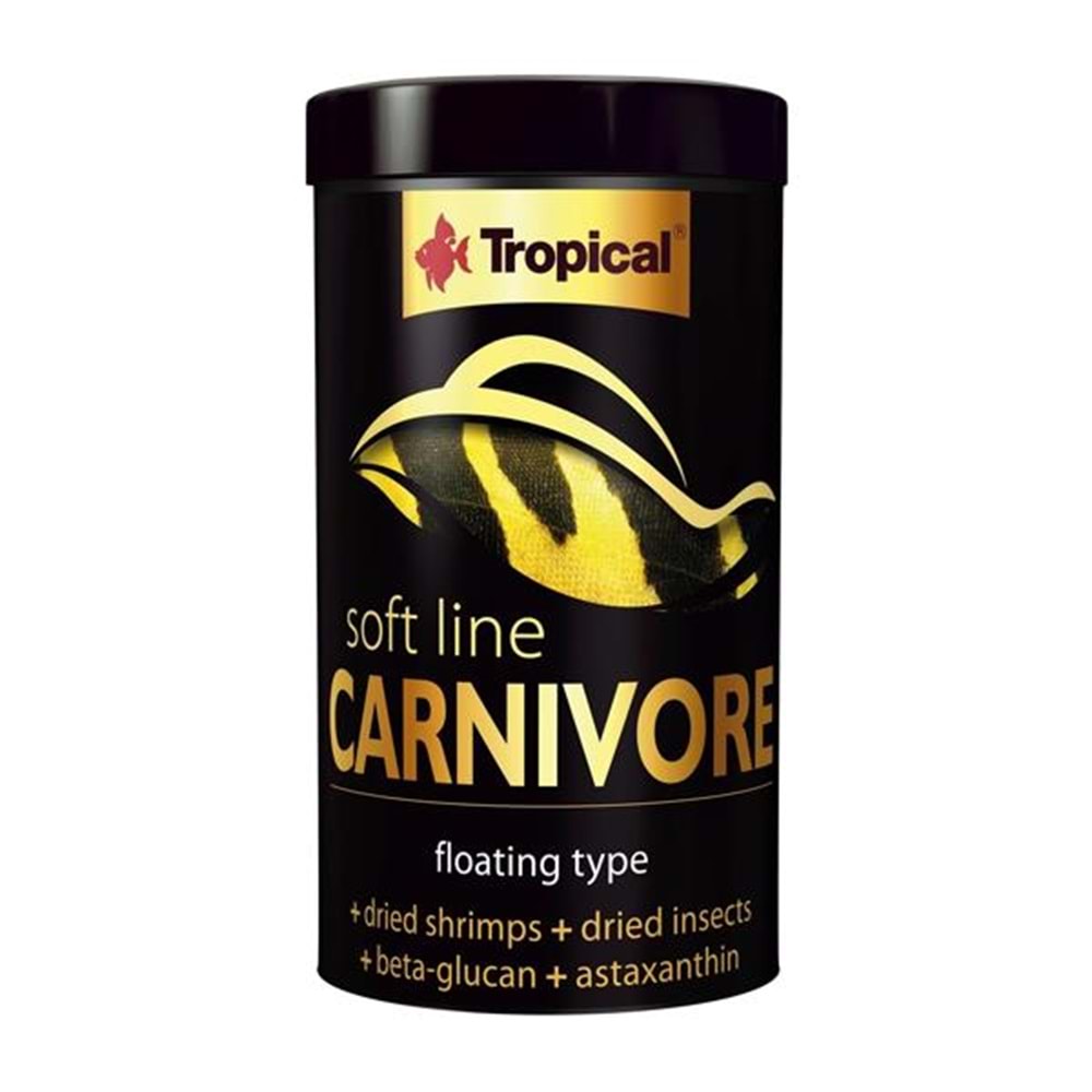 TROPİCAL SOFT LİNE CARNİVORE 1000ML/320GR