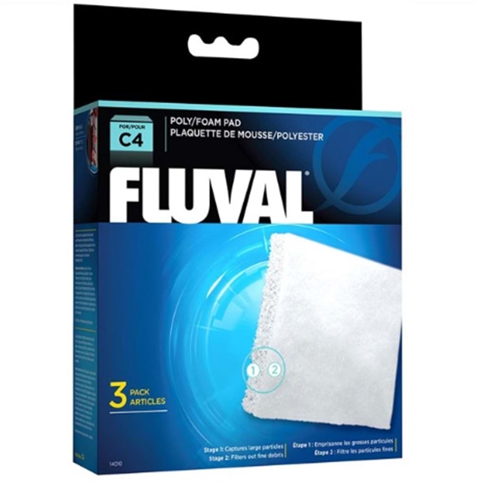 FLUVAL C4 FİLTRE SÜNGERİ ( 3 LÜ )