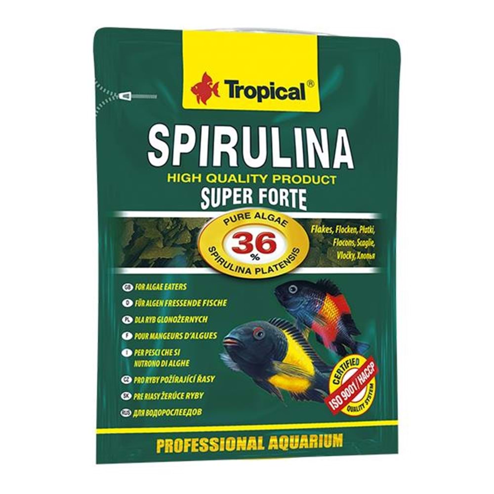 TROPİCAL SUPER SPİRULİNA FORTE 12GR