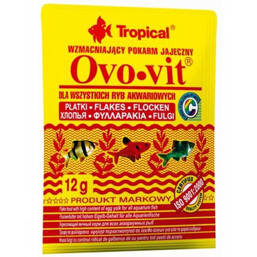 TROPİCAL OVO-VİT 12G TOREBKA