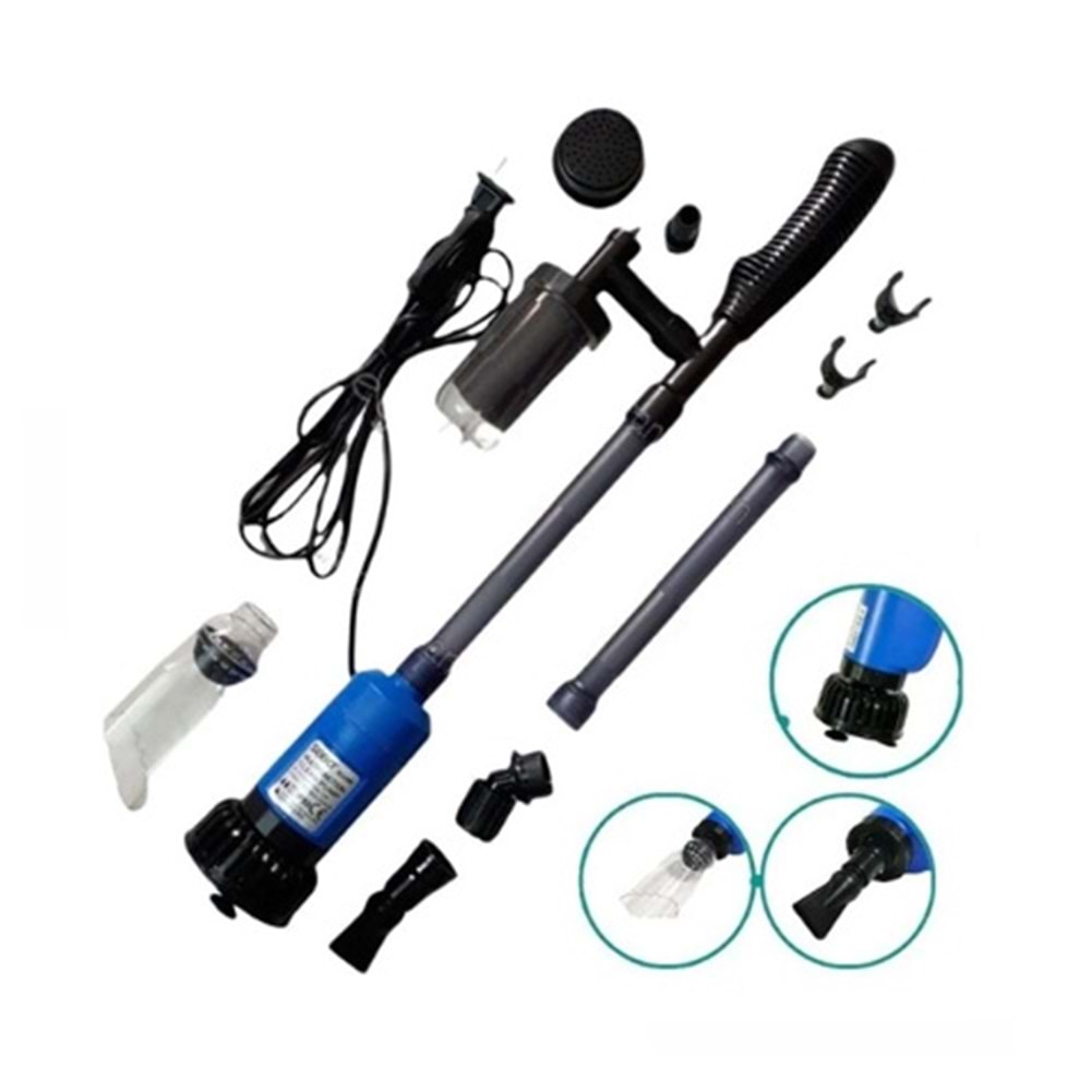 SOBO BO-058 ADAPTÖRLÜ DİP SİFONU 2000 LT/H 32 W