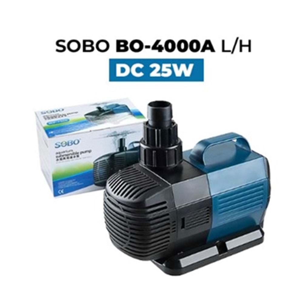 SOBO BO-4000A SUMP POMPASI 25W 4000LT/H 2,7M